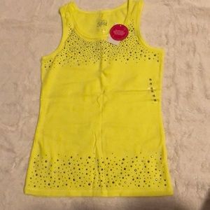 Neon yellow tank top